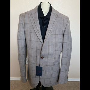 Hart Schaffner Marx Plaid Size Small NWT